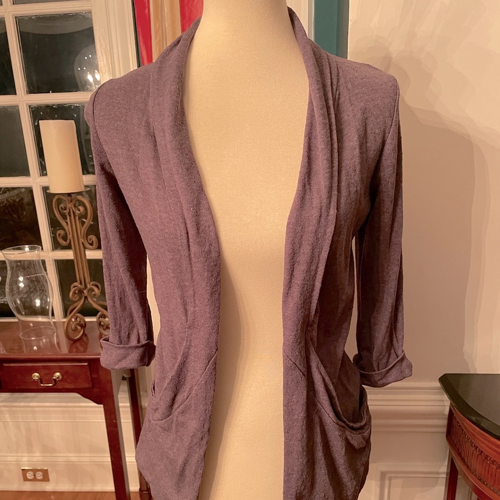 Silence + Noise Open Front Cardigan - Size Small - image 1